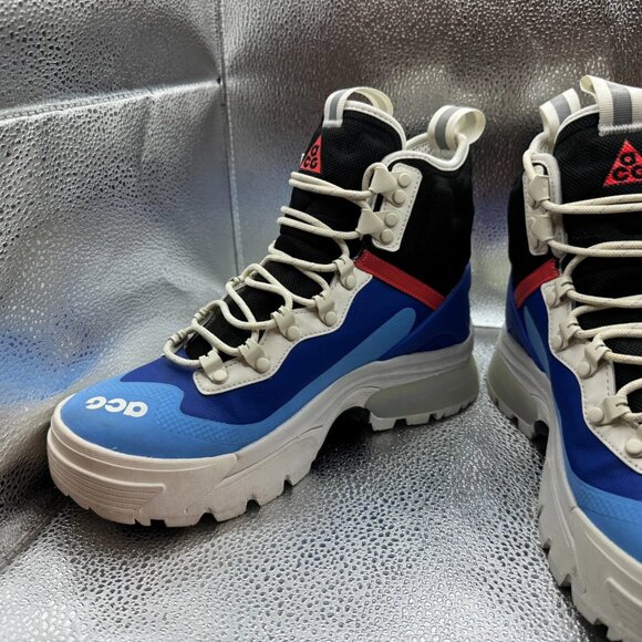 Size 6 Nike ACG Zoom Gaiadome GORE-TEX Mens Hyper Royal Black Sneaker DD2858-400 - Picture 5 of 12